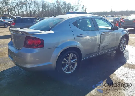 2014 Dodge Avenger Sxt z USA, uszkodzony, nr VIN 1C3CDZCB0EN116834